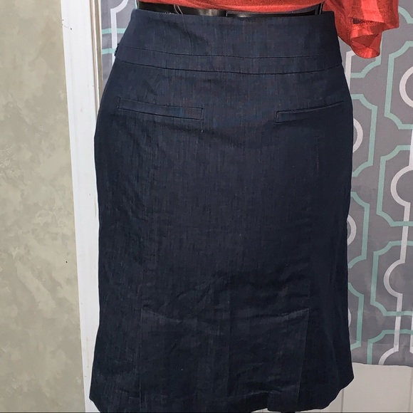 Loft Ann Taylor denim skirt - Picture 10 of 11